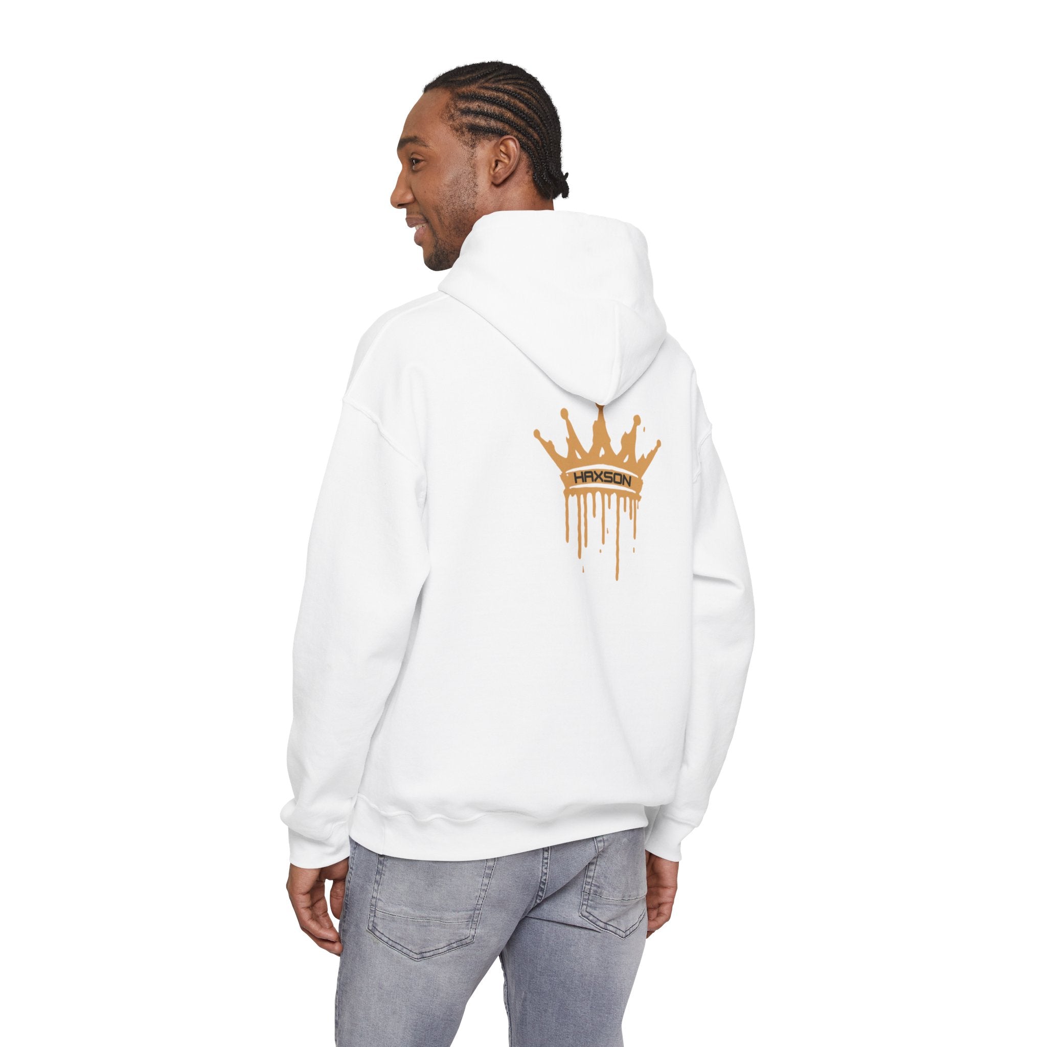 White Hoodie - Haxson Essential Streetwear UK