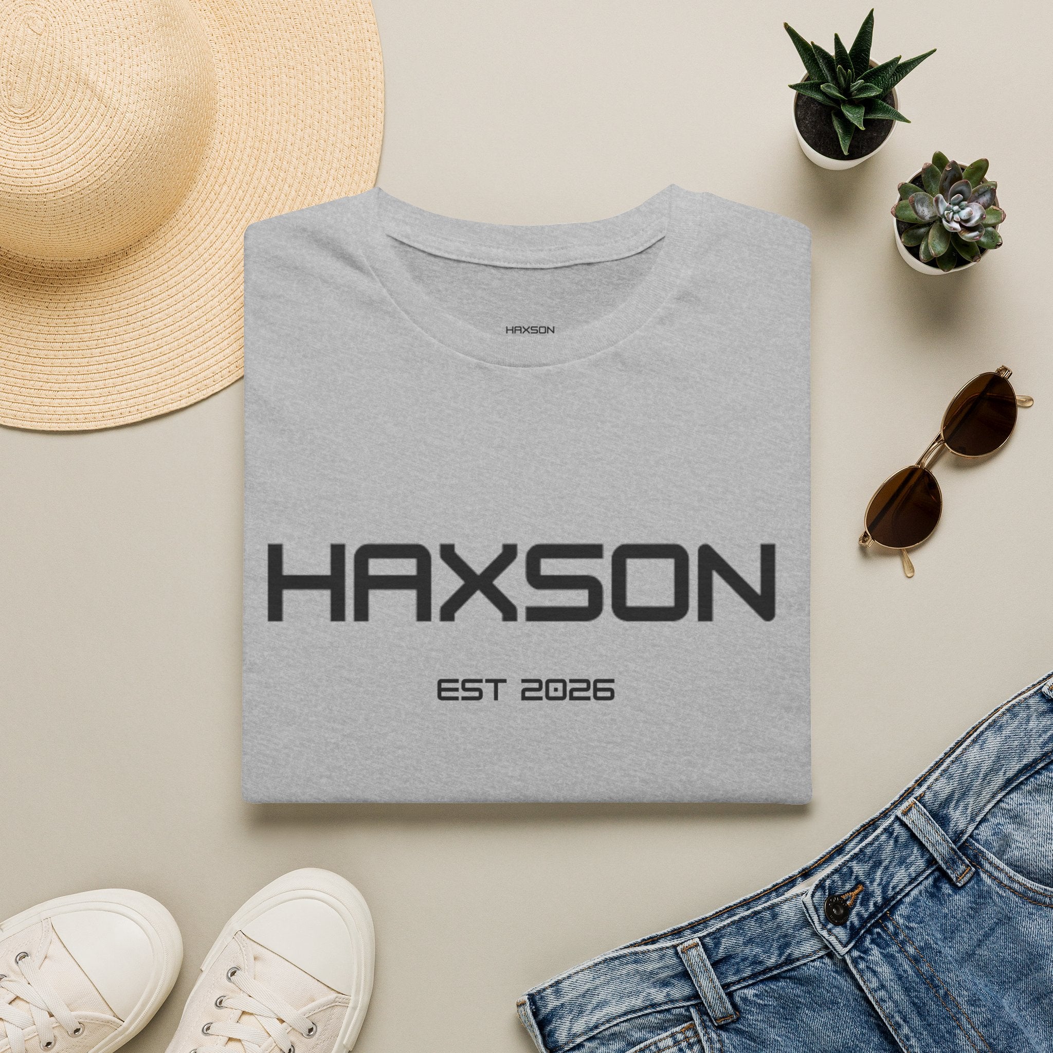 Haxson Founder Tee - Grey