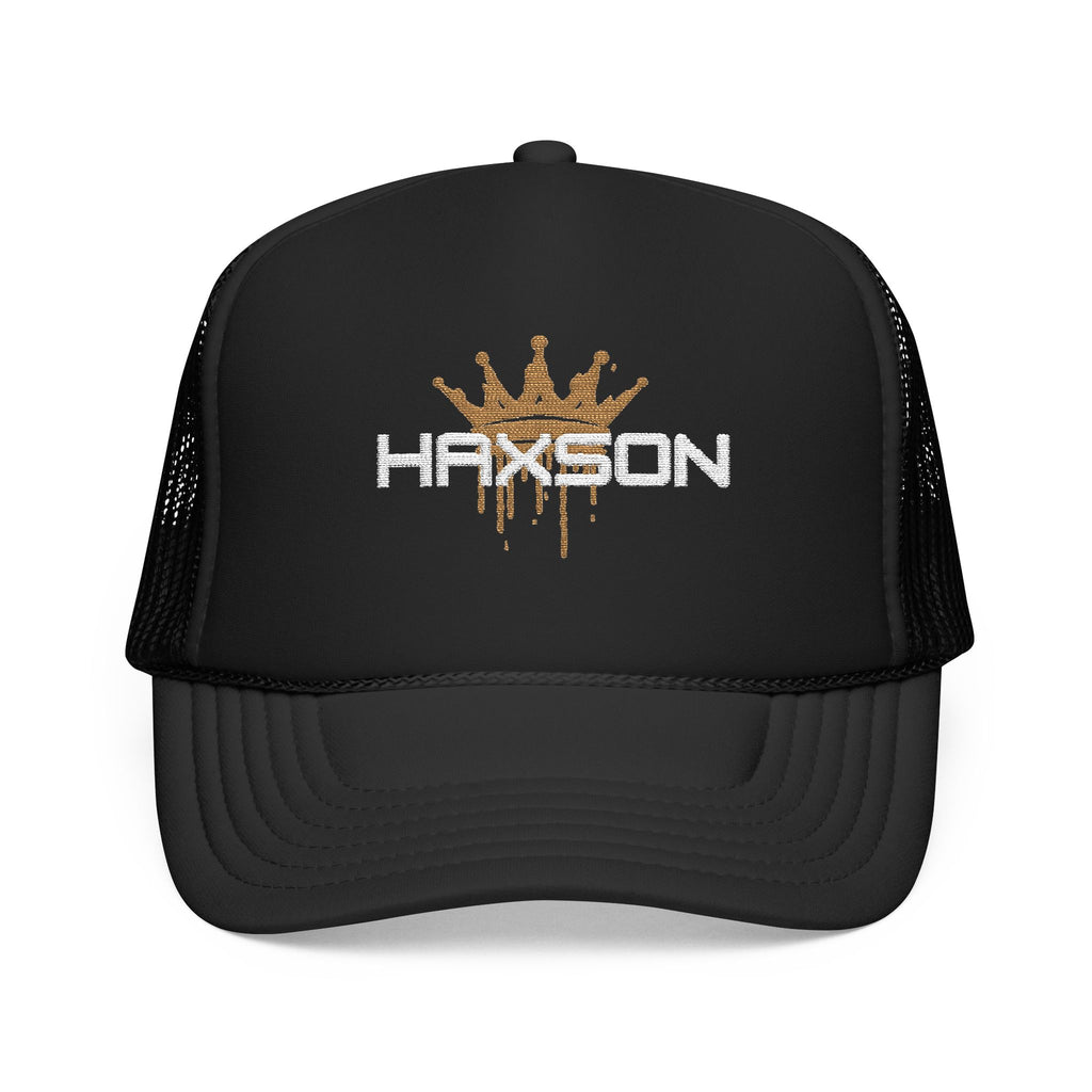 Haxson Crown Trucker Cap - Black | Drop 01