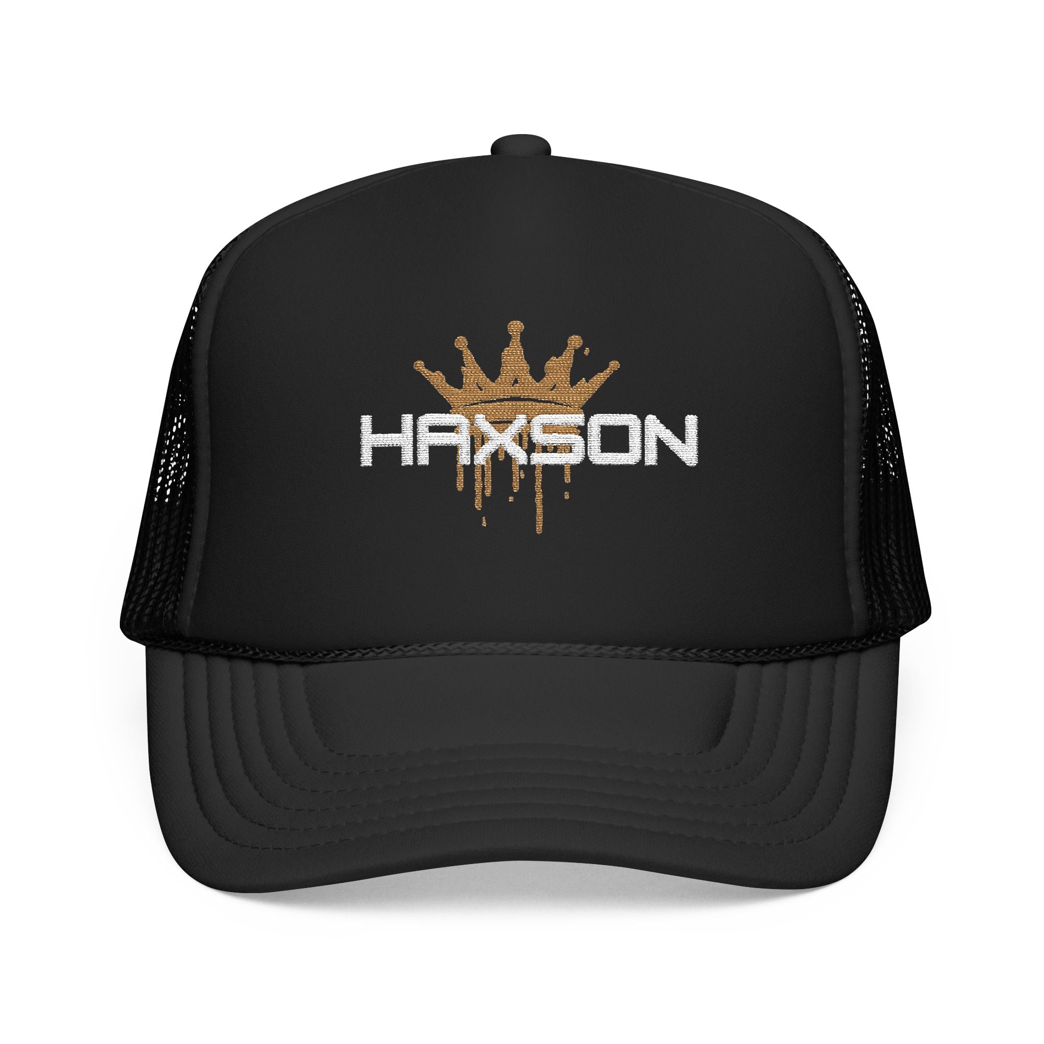 Haxson Crown Trucker Cap - Black | Drop 01