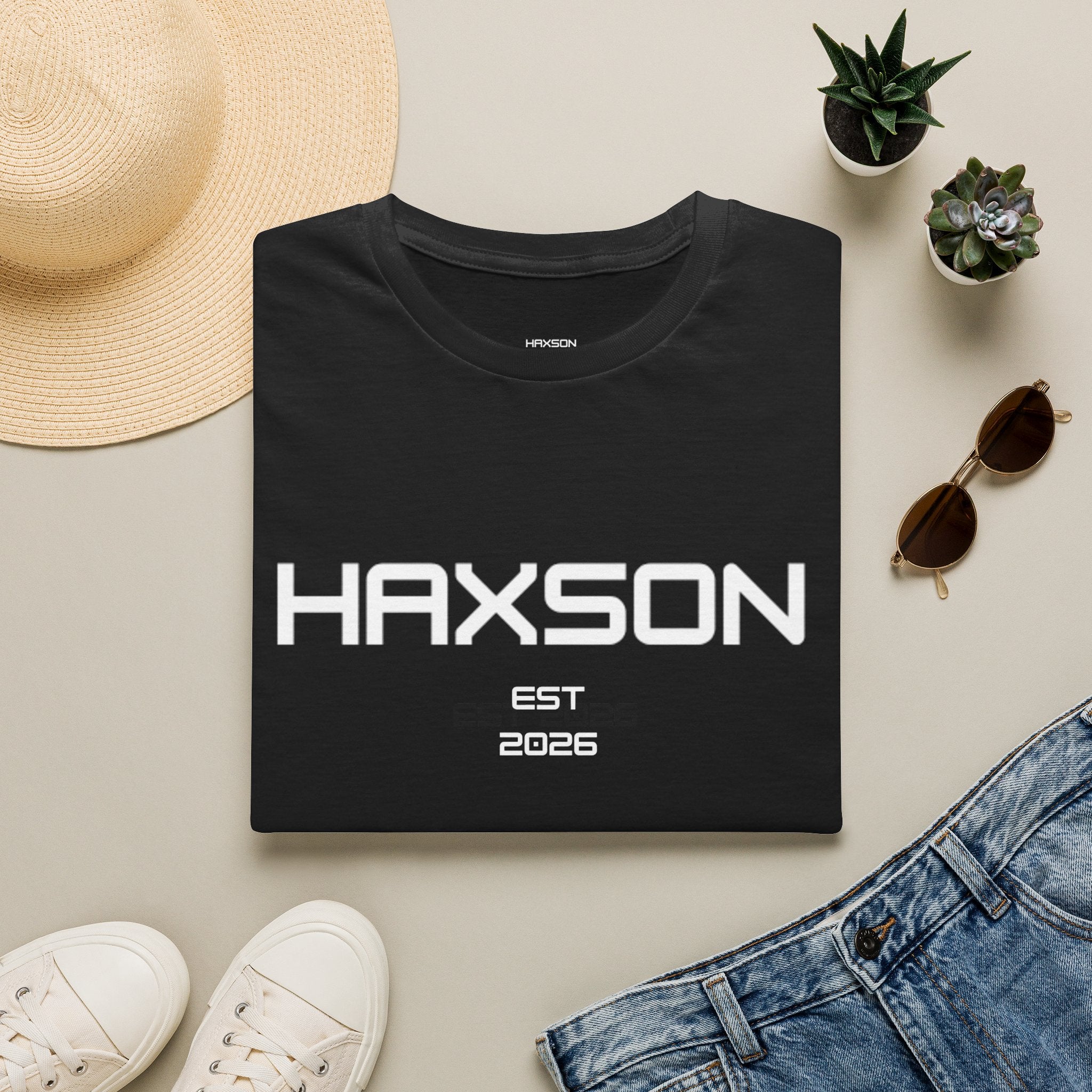 Haxson Founder Tee - Black