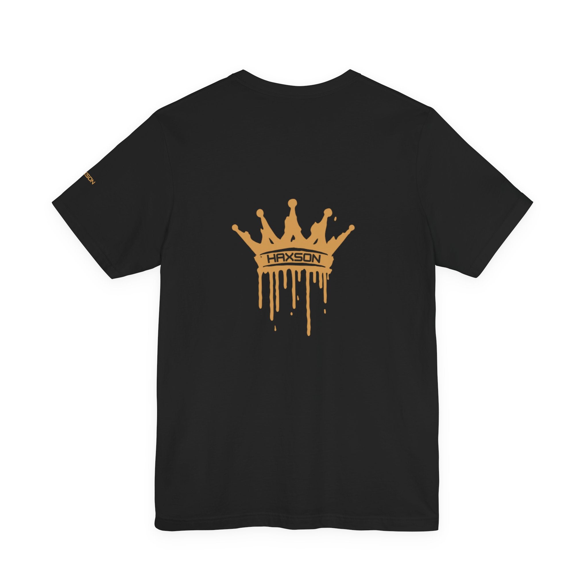 Black Haxson t shirt back