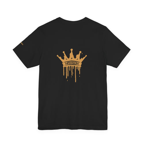 Black Haxson t shirt back