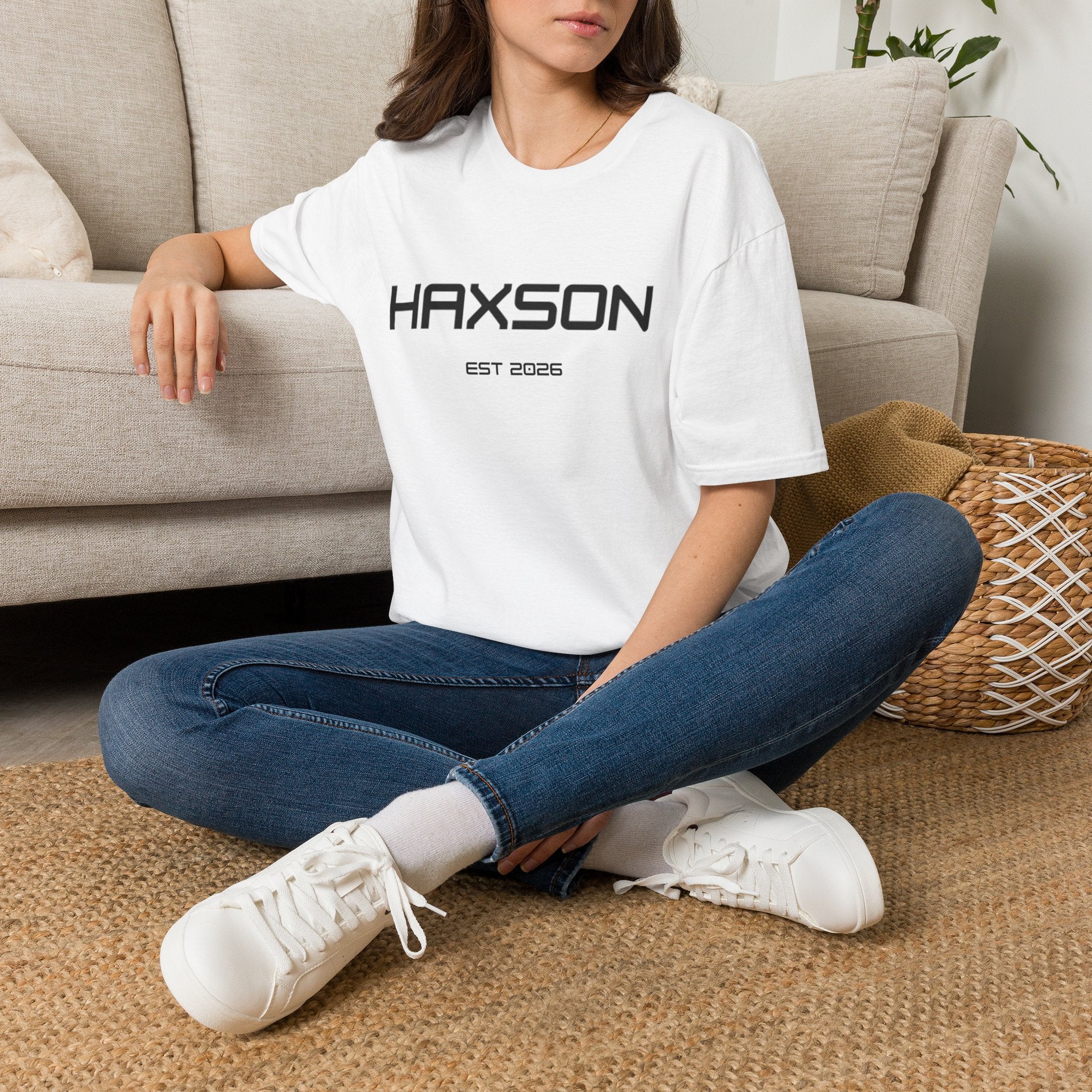 Haxson Founder Tee - White