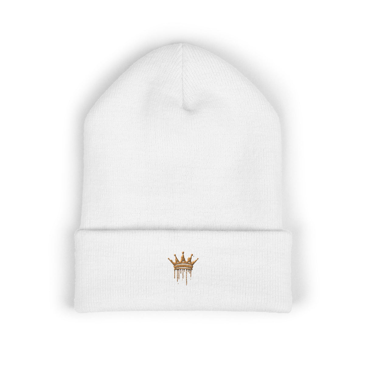 HAXSON Crown Beanie Hat – White