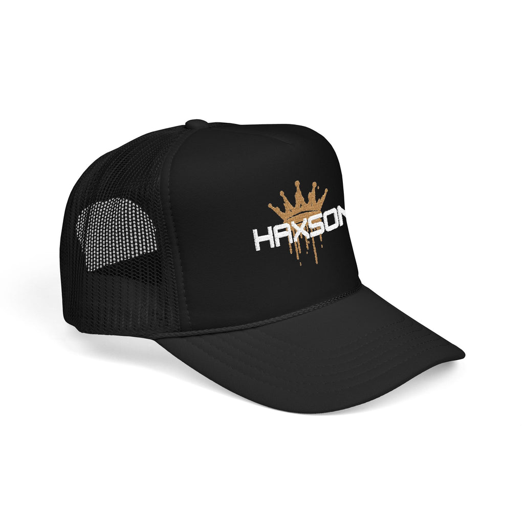 Haxson Crown Trucker Cap - Black | Drop 01
