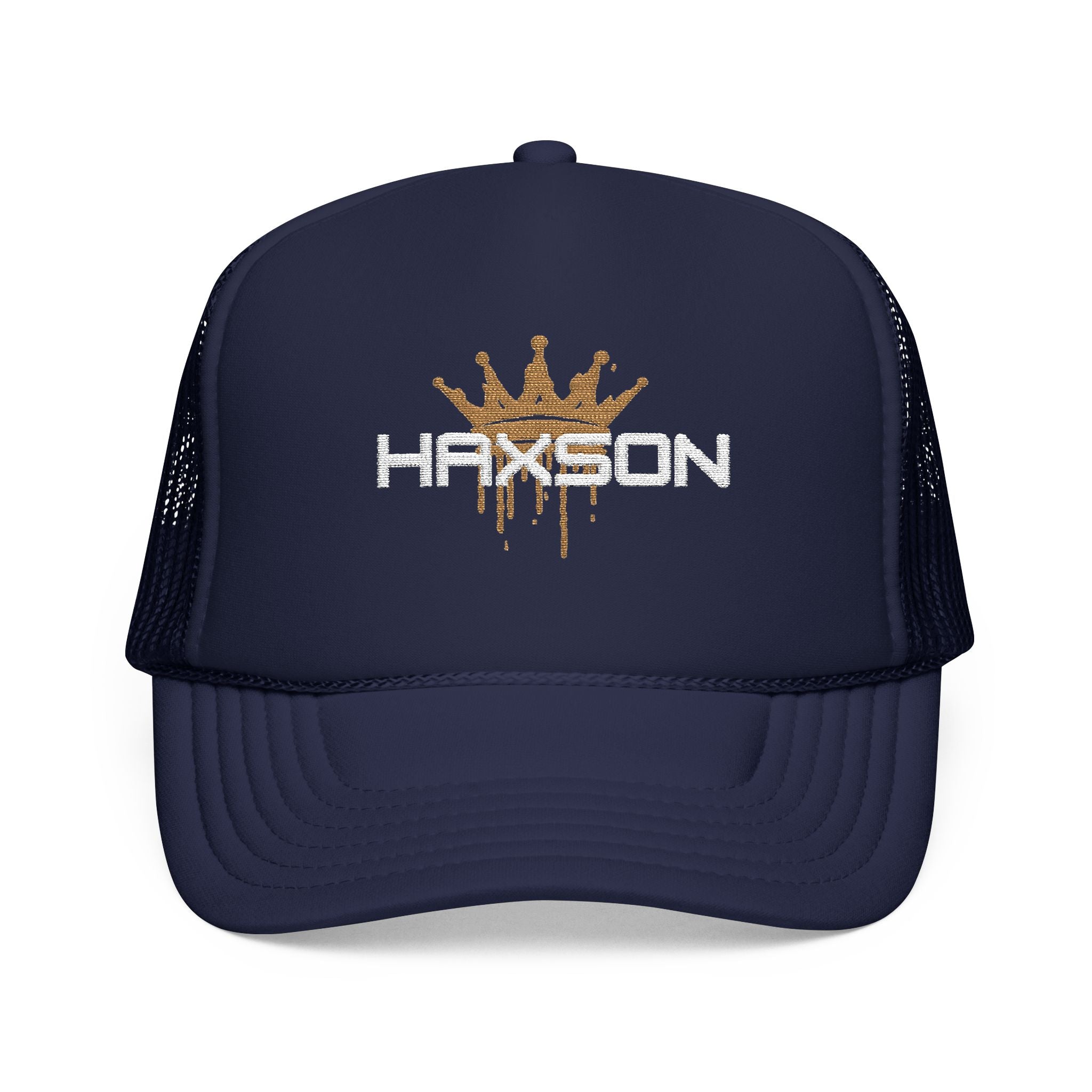 Haxson Crown Trucker Cap - Navy | Drop 01