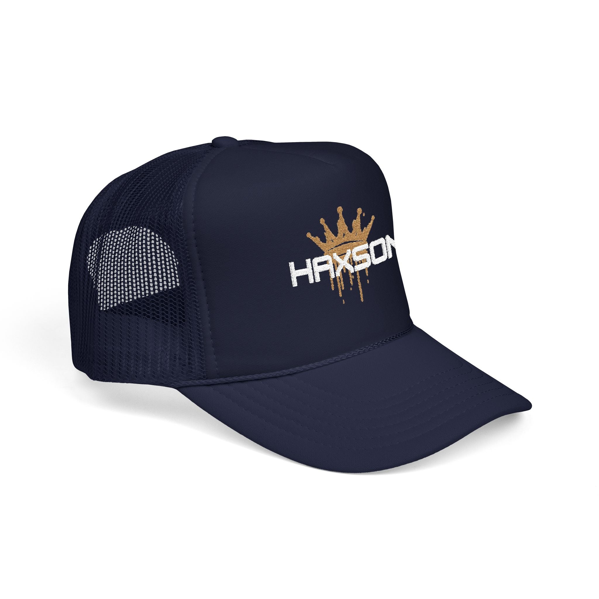 Haxson Crown Trucker Cap - Navy | Drop 01