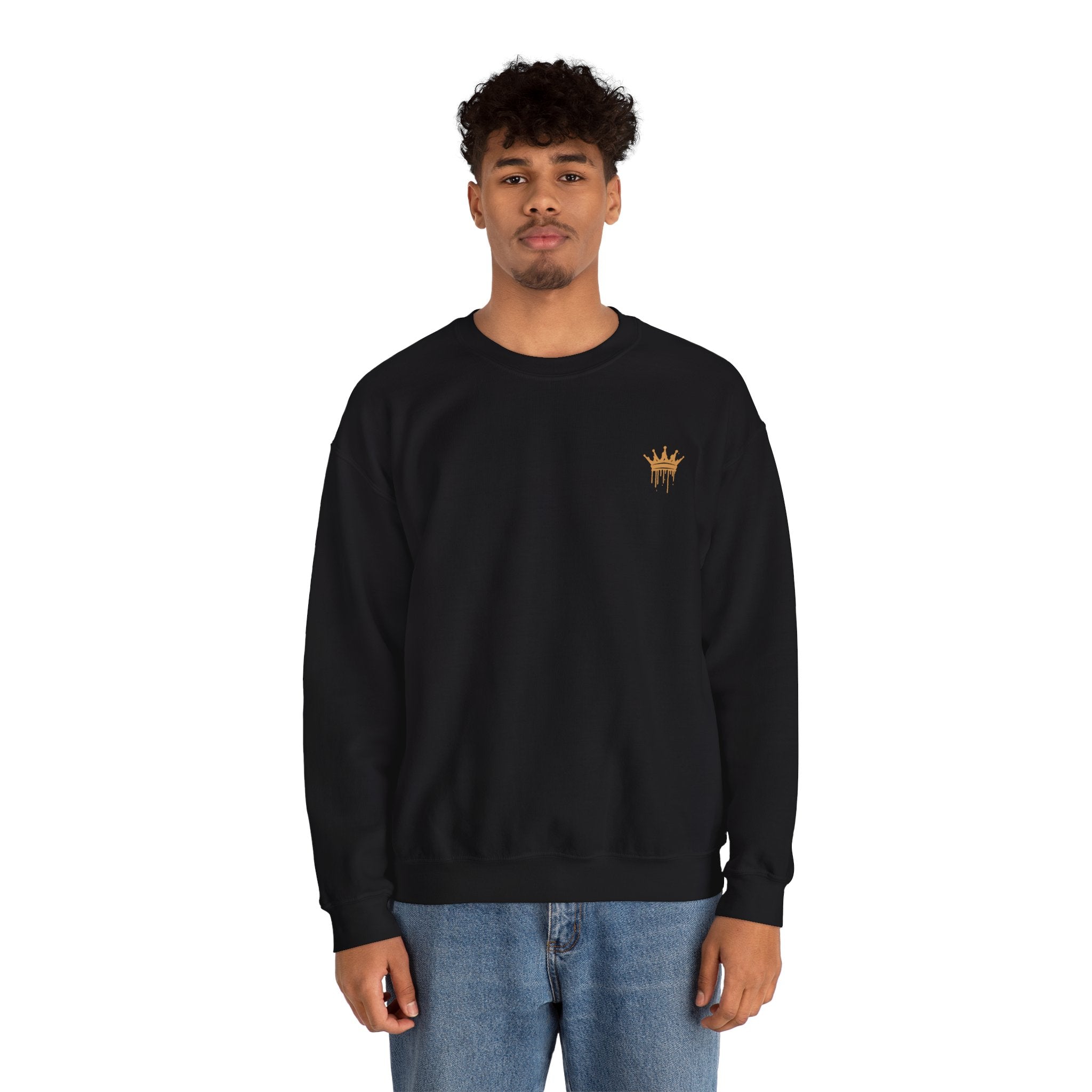 Black Sweatshirt - Haxson Essential Streetwear UK
