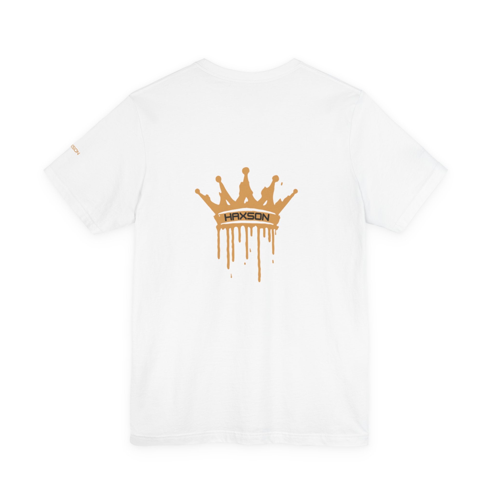 Haxson white t shirt back