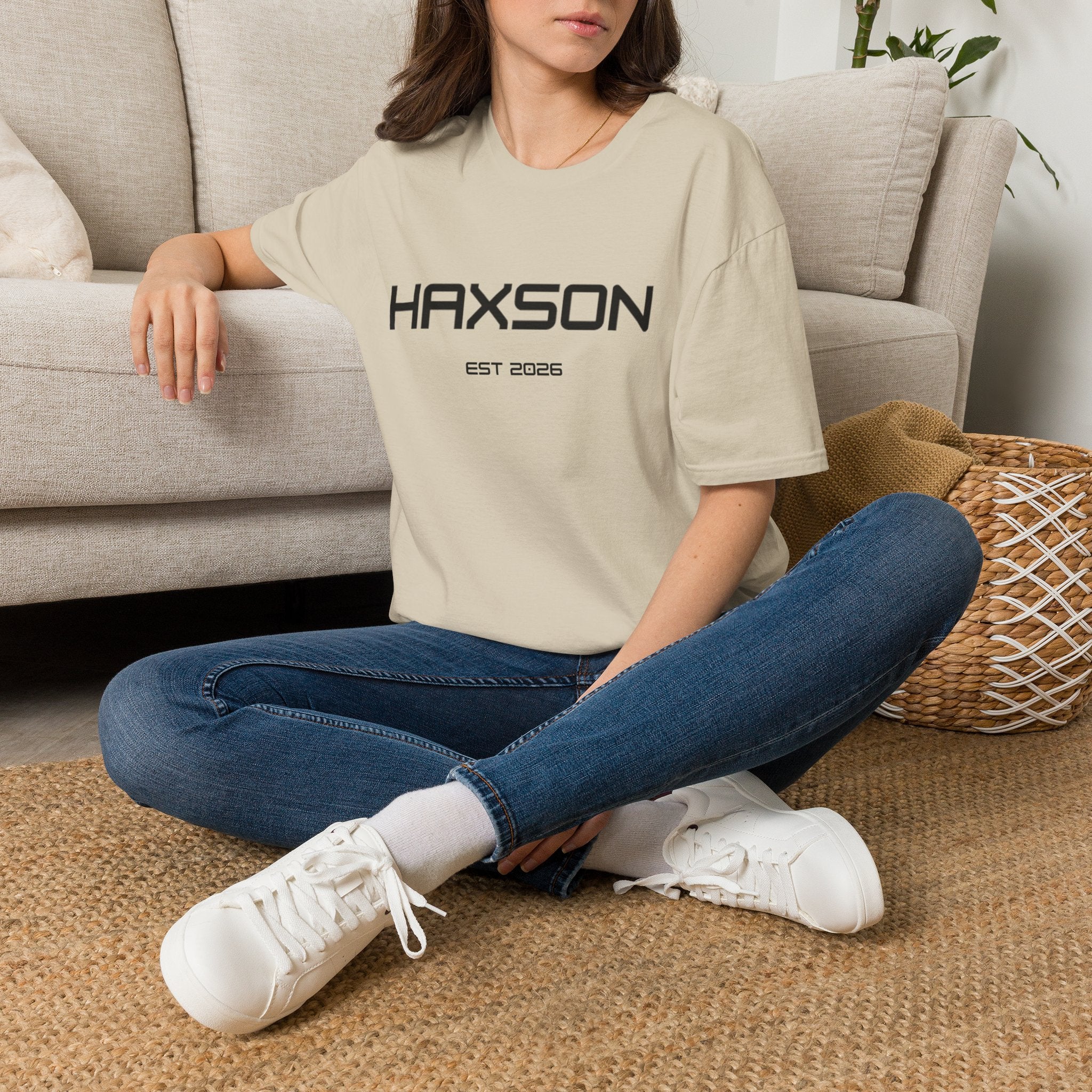 Haxson Founder Tee - Beige
