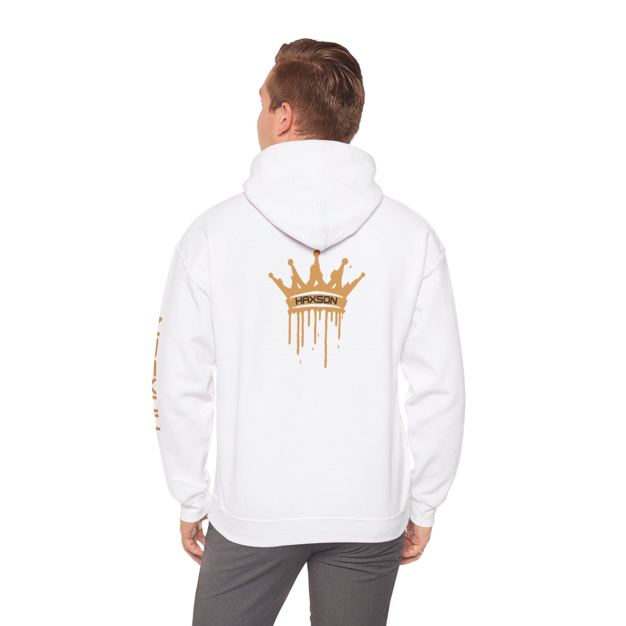 White Hoodie - Haxson Essential Streetwear UK