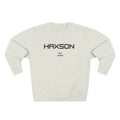 HAXSON Oatmeal Logo Crewneck Sweatshirt – Est. 2026 | Drop 02