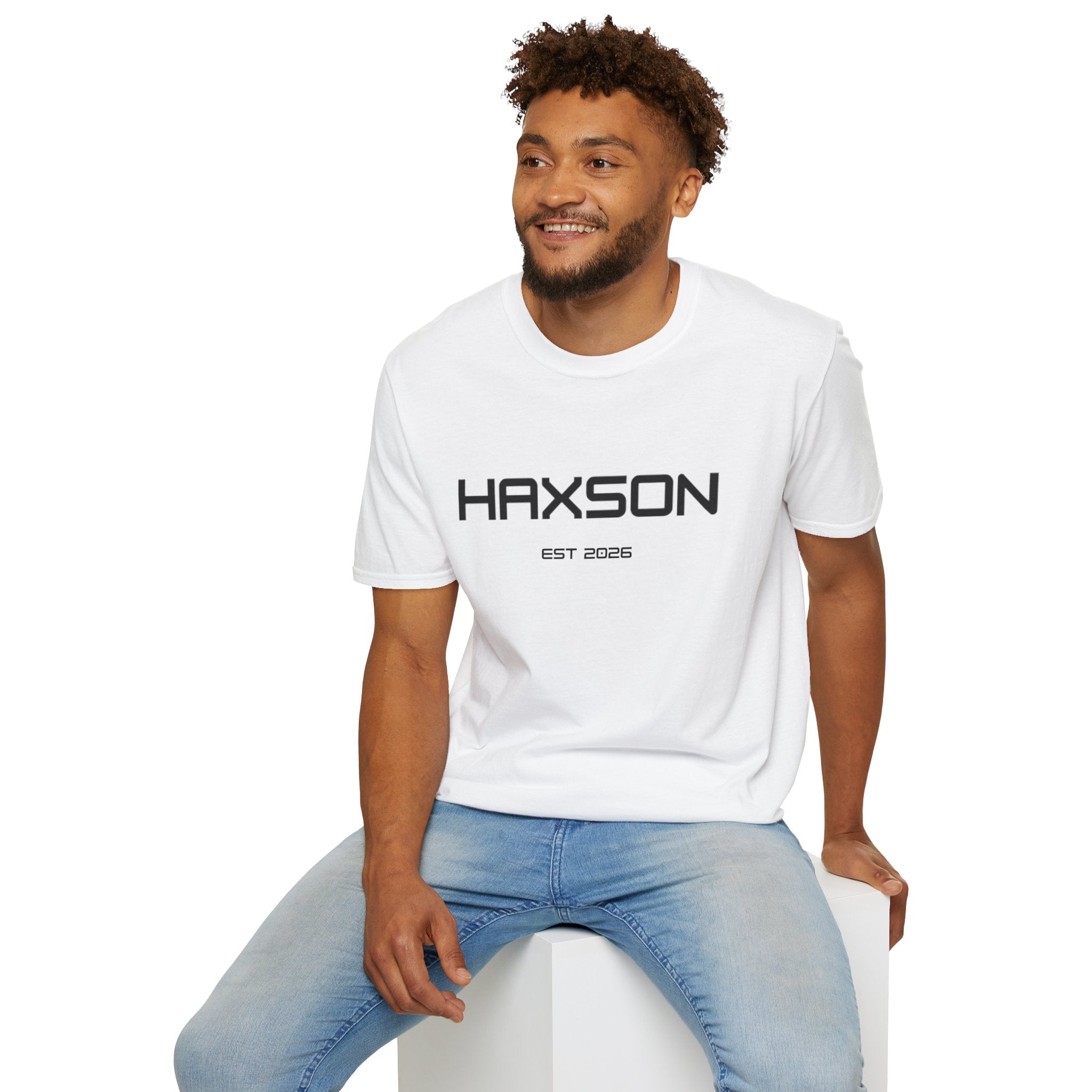 Haxson Founder Tee - White
