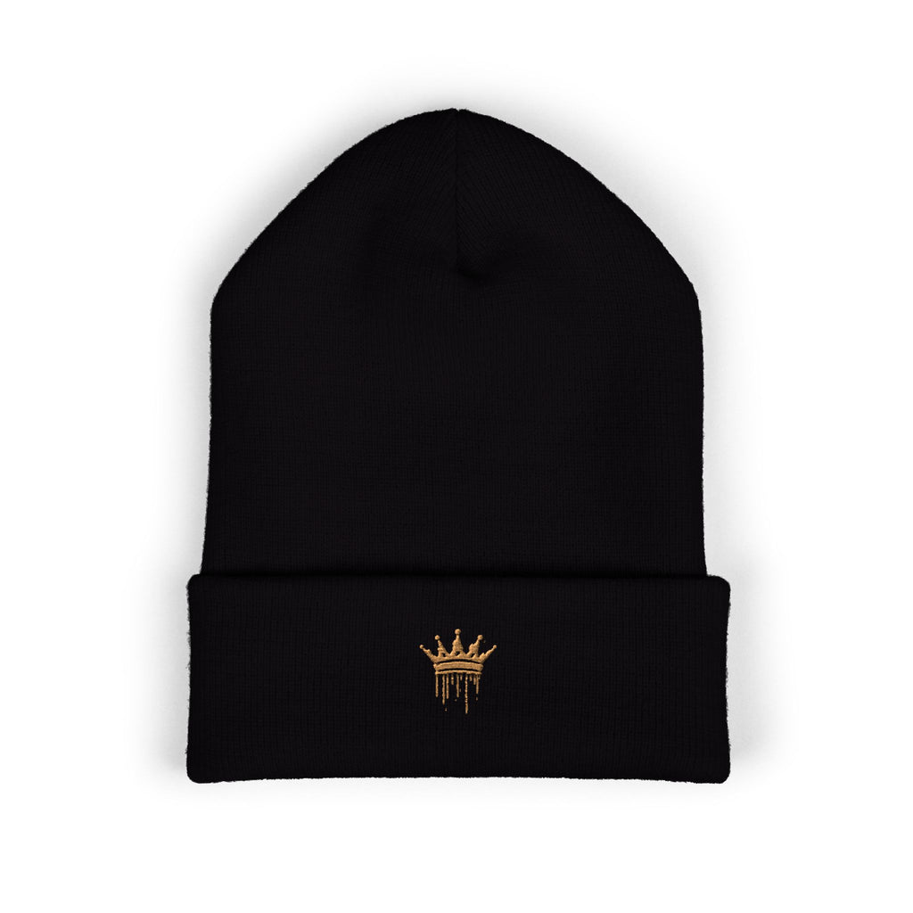 HAXSON Crown Beanie Hat – Black