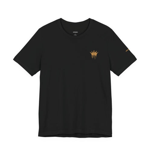 Black Haxson t shirt front