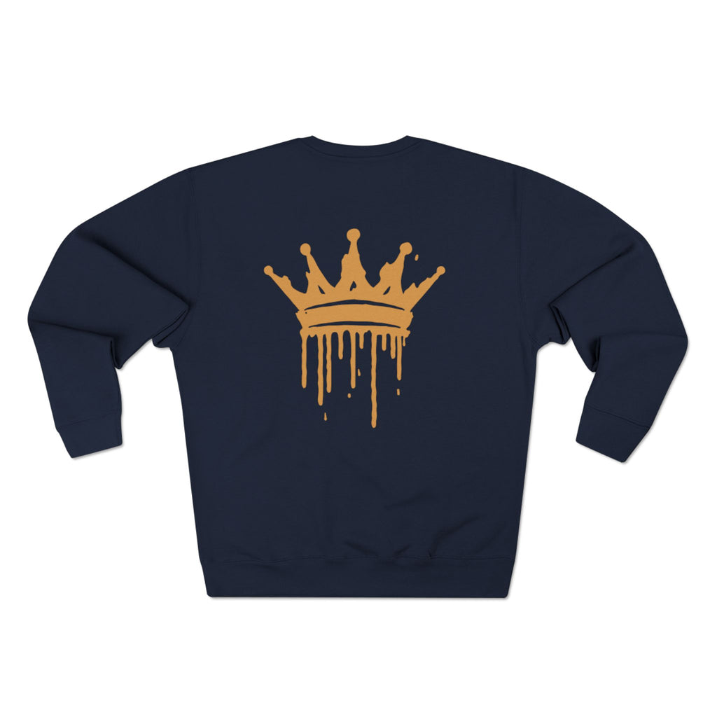 HAXSON Navy Logo Crewneck Sweatshirt – Est. 2026 | Drop 01