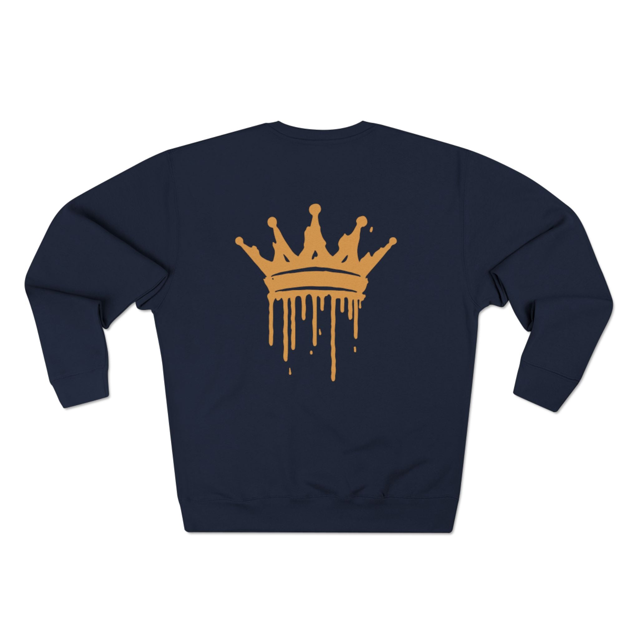 HAXSON Navy Logo Crewneck Sweatshirt – Est. 2026 | Drop 01