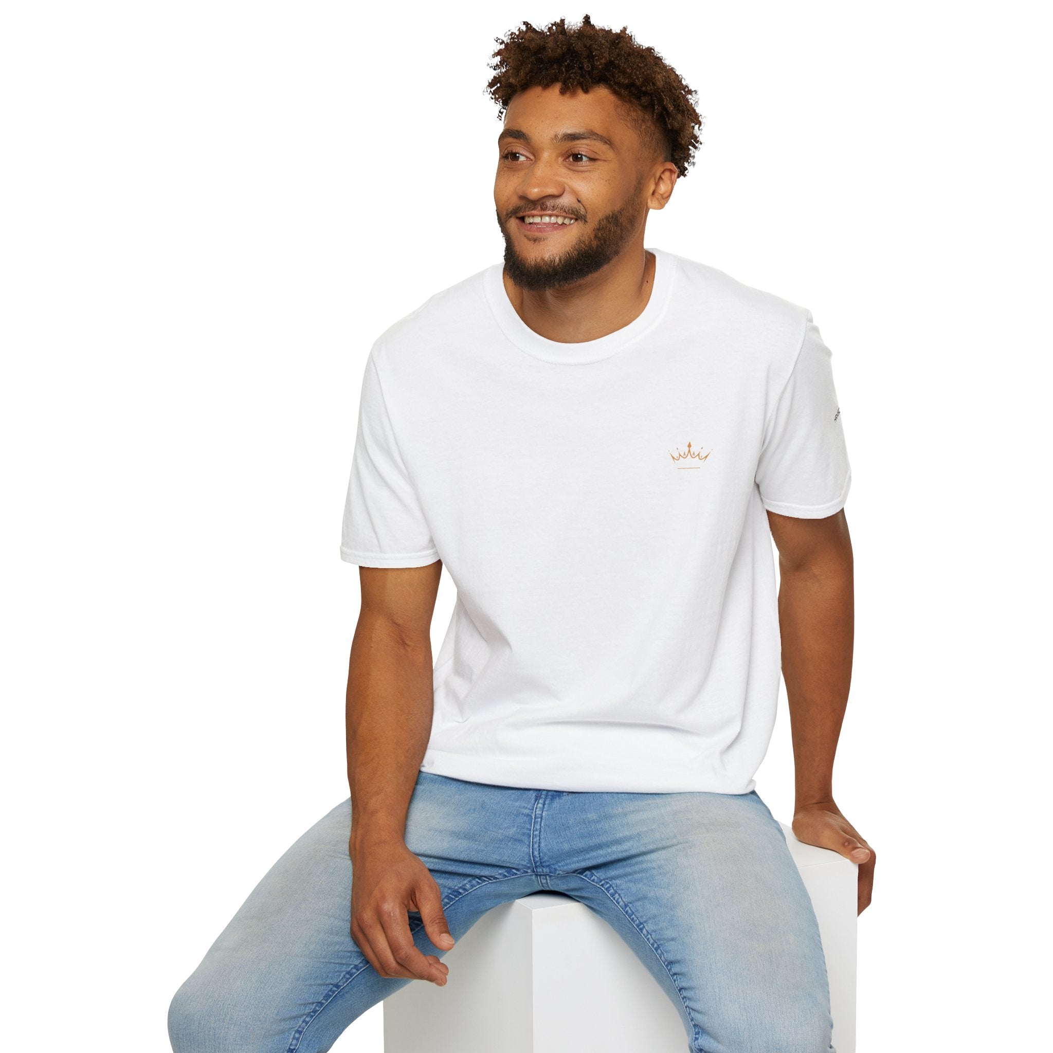 White T Shirt - Haxson Premium T Shirt
