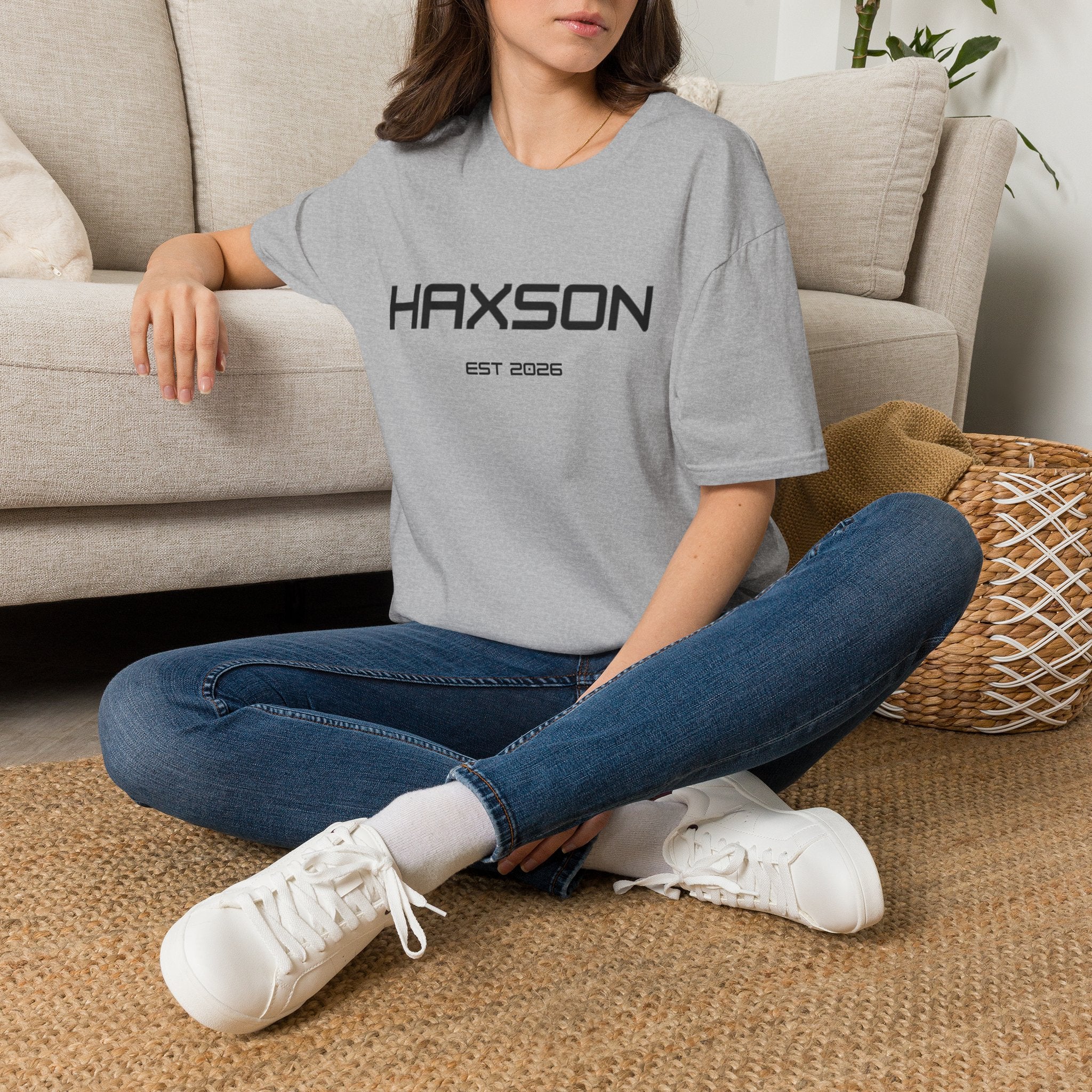 Haxson Founder Tee - Grey