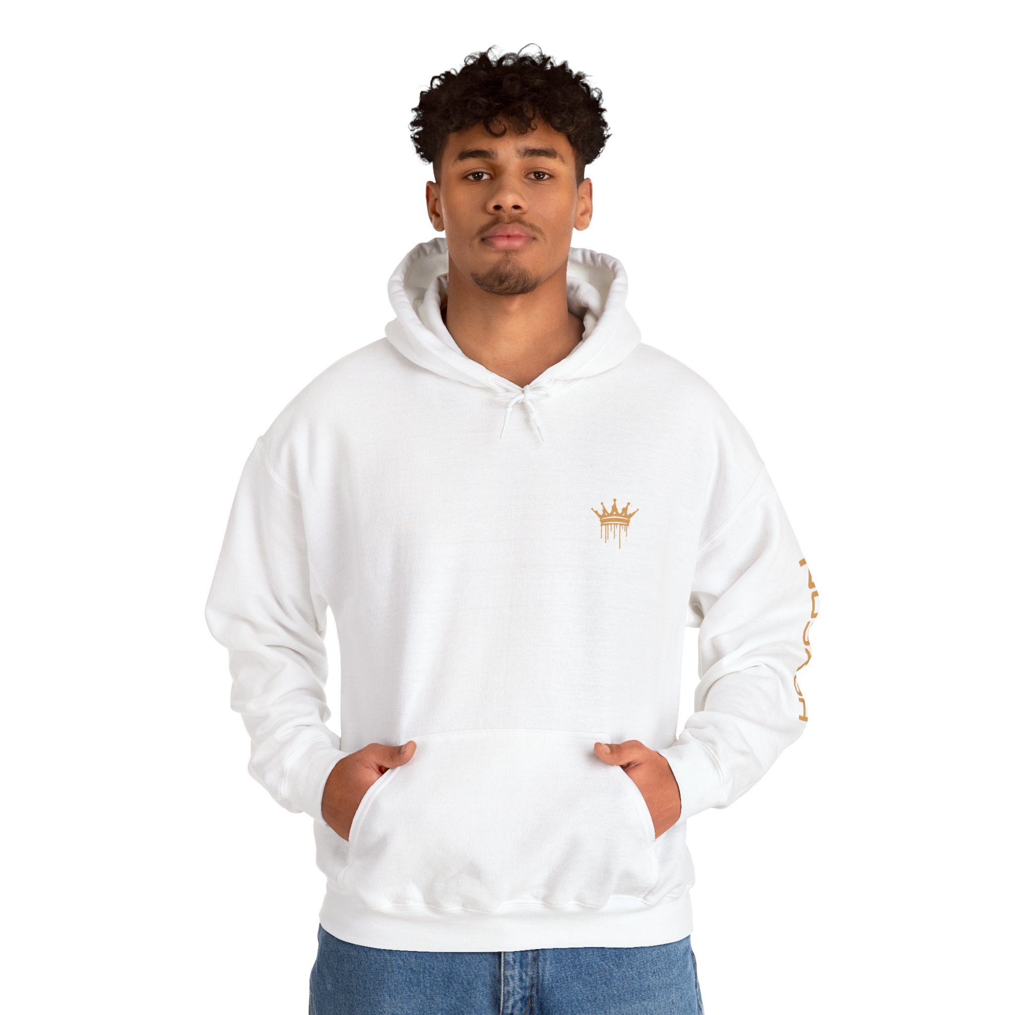 White Hoodie - Haxson Essential Streetwear UK