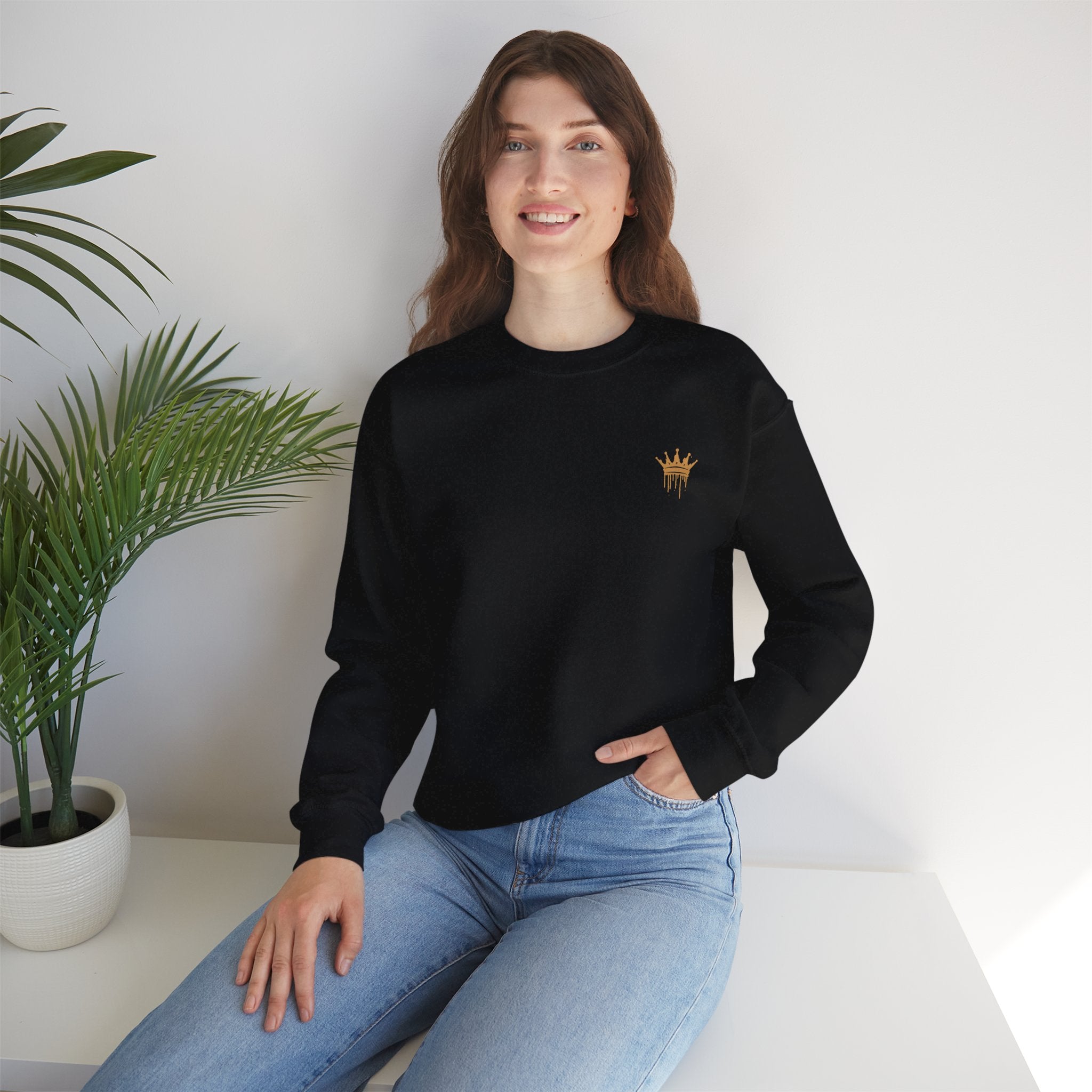 Black Sweatshirt - Haxson Essential Streetwear UK